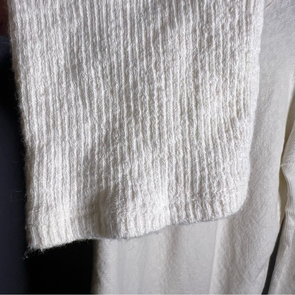 Free People Casey Tunic Sweater im Ivory.  size Small. - Picture 10 of 15